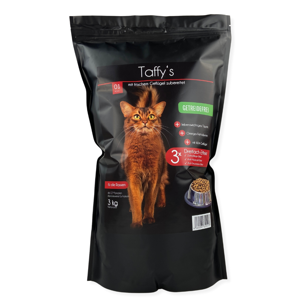 Taffy's getreidefreies Trockenfutter mit Geflügel