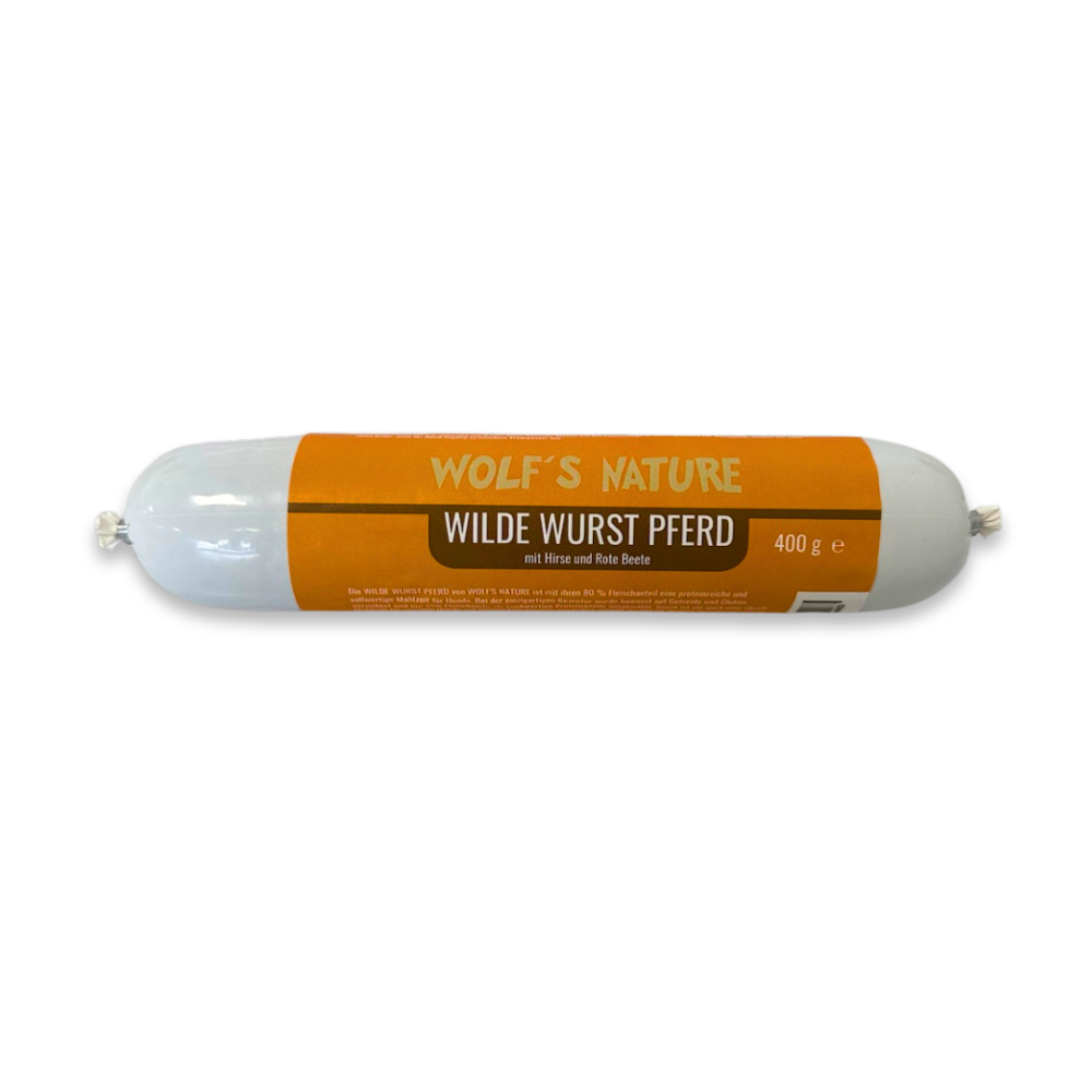 Wolf´s Nature ® Wilde Wurst Pferd