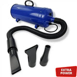 Felltrockner | zweimotorig | 3800 WATT | BLAU - Mypuppystore #