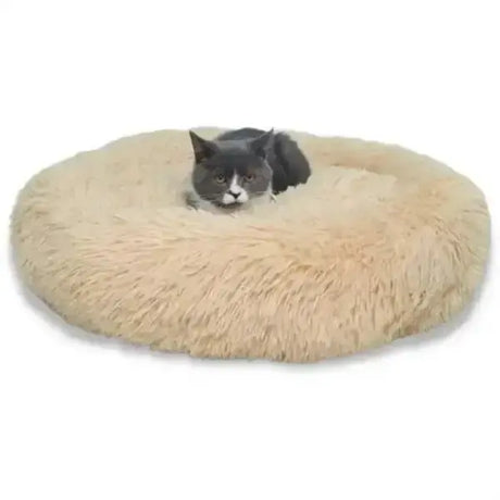 flauschiges Fluffy Donat Hundebett & Katzenbett - Mypuppystore #