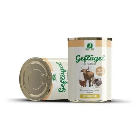 Lucky Pet Nassfutter | Geflügel | 800g - Hundefutter